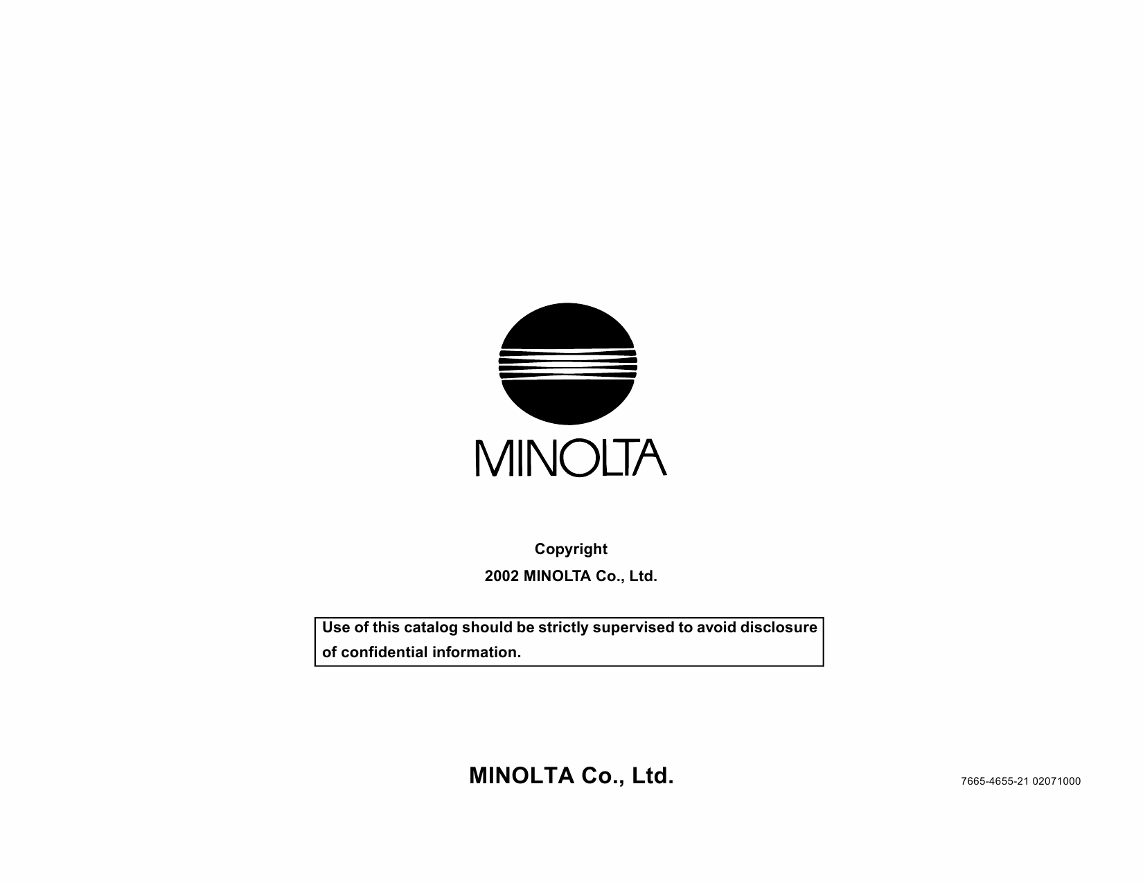 Konica-Minolta Options JS-100 Parts Manual-5